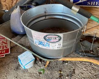 Behrens Galvanized Steel Tub 15 Gal
