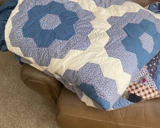 Handmade quilted spread