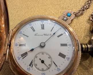 Antique Tavannes Watch Co. pocket watch, gold-filled