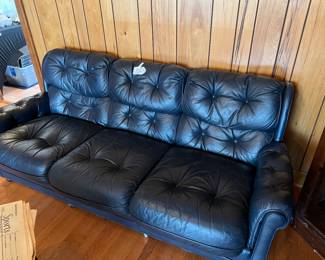 Vinyl couch