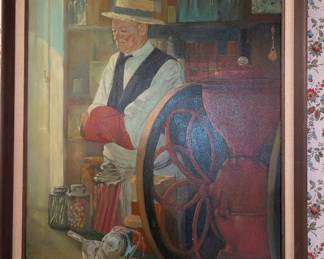Painting of General store