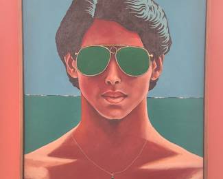 1980s painting by Louis Briel