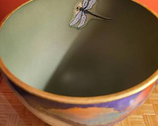 jp 5 ceramic dragonfly bowl