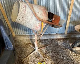 ELECTRIC CONCRETE MIXER