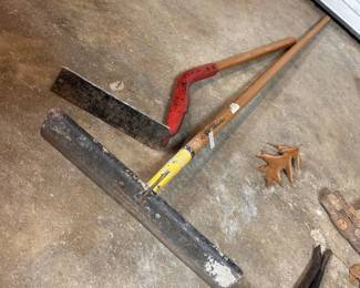 TWO CONCRETE SPREADERS