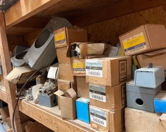 MOTOR STARTING SWITCHES, MANUAL STARTERS, BREAKERS, ETC.