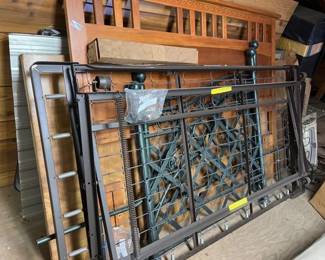 METAL BED, FOLDING FRAME