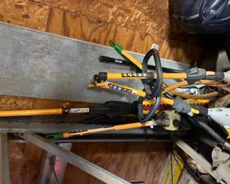 RYOBI WEEDEATERS AND ATTACHMENTS