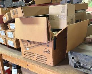 LOT OF EXIT SIGNS , ETC