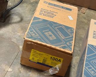 SQUARE D SAFETY SWITCH