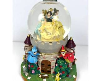 M Disney Princess Snow Globe