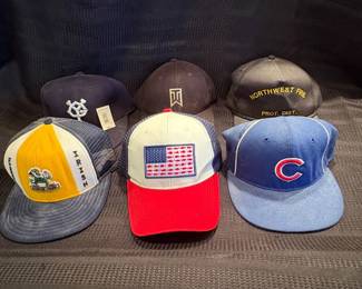 c 6 Vintage Baseball Hats