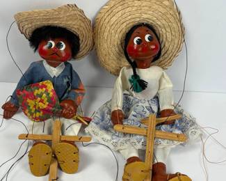 d Mexican Folk Art Marionettes