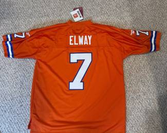 c 1990 Denver Broncos John Elway Reebok NFL Players Throwback Jersey 2XL