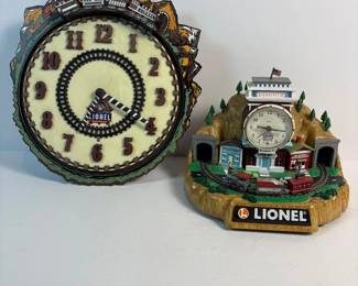 c Lionel Train Clocks