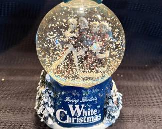 h Avon Irving Berlins White Christmas Musical Snow Globe