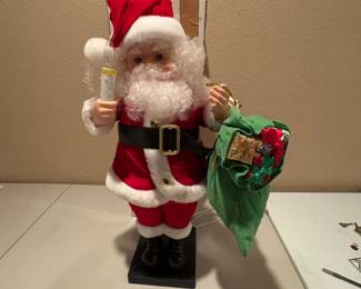 h Animated Santa by Holiday Classics with Harmonic Music and Volume Control