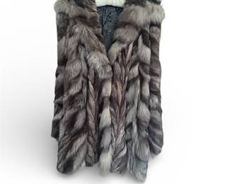 Silver Fox Fur Stroller Coat – Marks Lloyds Furs Denver – Women’s Medium