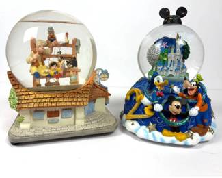 m Pinochio and Millenium Snow Globe