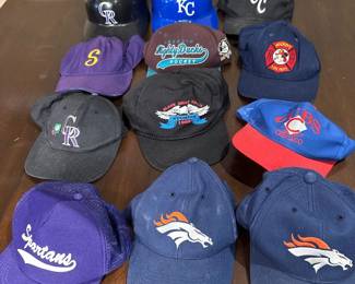c Vintage and Modern Sports Hats and Helmets  Various Teams