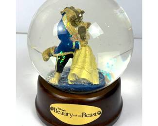 M Beauty and the Beast Snow Globe