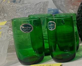 Anchor Glassware Forest Green  