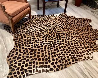 Giraffe rug  Tanned  in Brazil