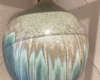Stunning Modern Pottery Vase Drip Glaze