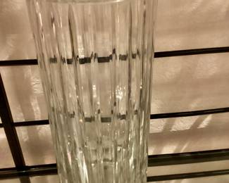 Baccarat Harmonies Cut Crystal Vase