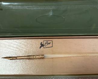 CORO MOTHER OF PEARL DIP INK PEN