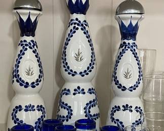 AZUL REPOSADO LIQUOR BOTTLES