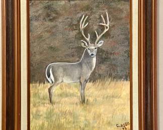 ORIGINAL ART BY C REED