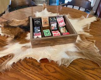 HIDES, PLAYING CARDS