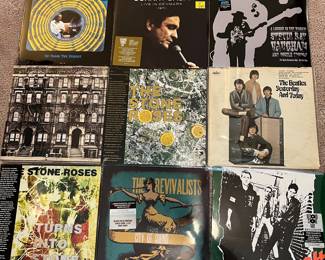 The record collection here is ridiculous… I’m talking probably between 2500 -3,000 albums!