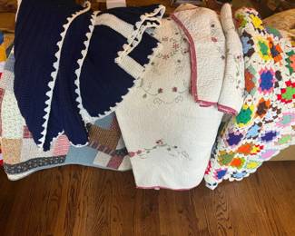 Afghans Quilts  Handmade, Vintage  Cozy Textile Collection