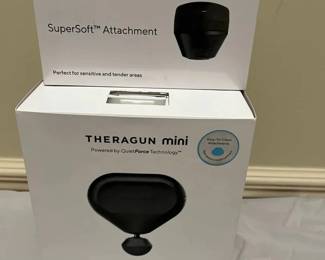 TheraGun Mini Massage Gun with SuperSoft Attachment  New In Box