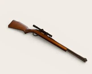 The Marlin Firearms .22 LR Rifle with Glenfield 4x15 Scope