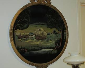 Beautiful vintage velvet picture