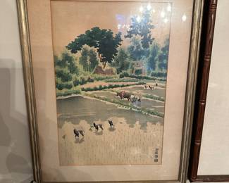 Japanese woodblock print 