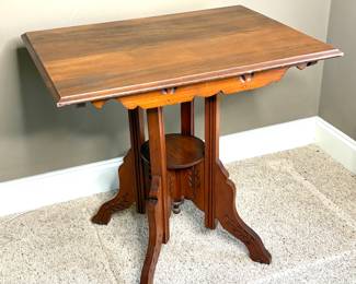 Eastlake Parlor Table