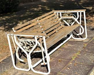 Vintage Patio Glider