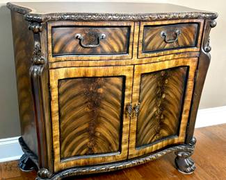 Ornate Claw Foot Entry Table