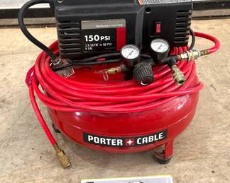 6 Gallon Porter Cable Air Compressor 1500 PSI