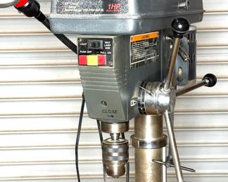 Craftsman 15 Inch Drill Press on Stand With Adjustable Height Table