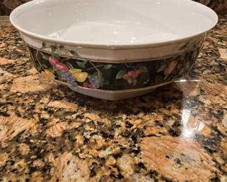Wedgwood "Eden" Fruit Pattern Porcelain Serving Bowl