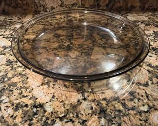 Pyrex Clear Glass Pie Plate