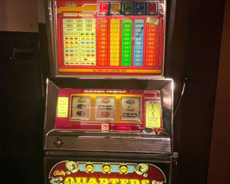 Bally "Quarters" 25 Cent Slot Machine