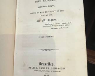 Histoire de France sous Napoléon, Tome Premier by M. Bignon (1838)