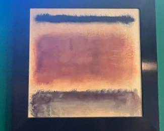 Mark Rothko Style Abstract Expressionist Painting