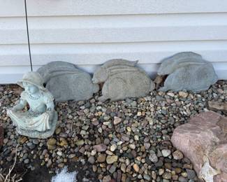 Lots of Garden and statuary items just in time for spring